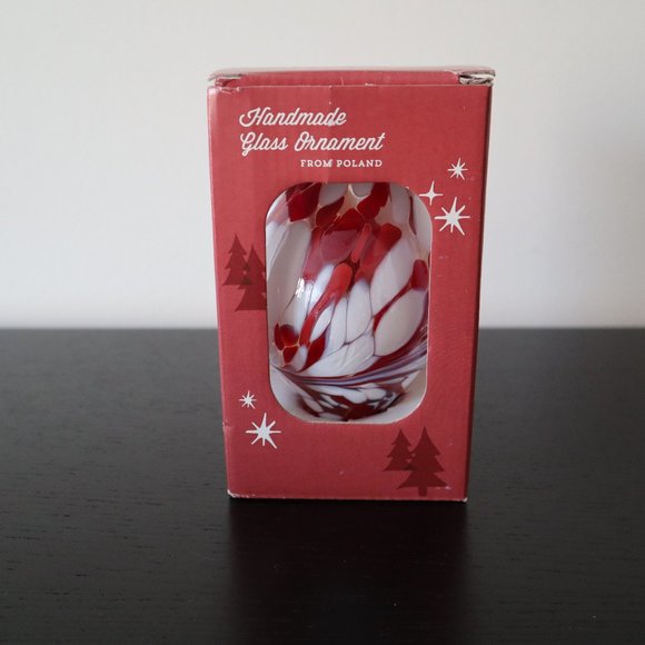 Zorza Poland Ornament Hand Made Glass Ornament Vintage Made in Poland - Picture 2 of 6